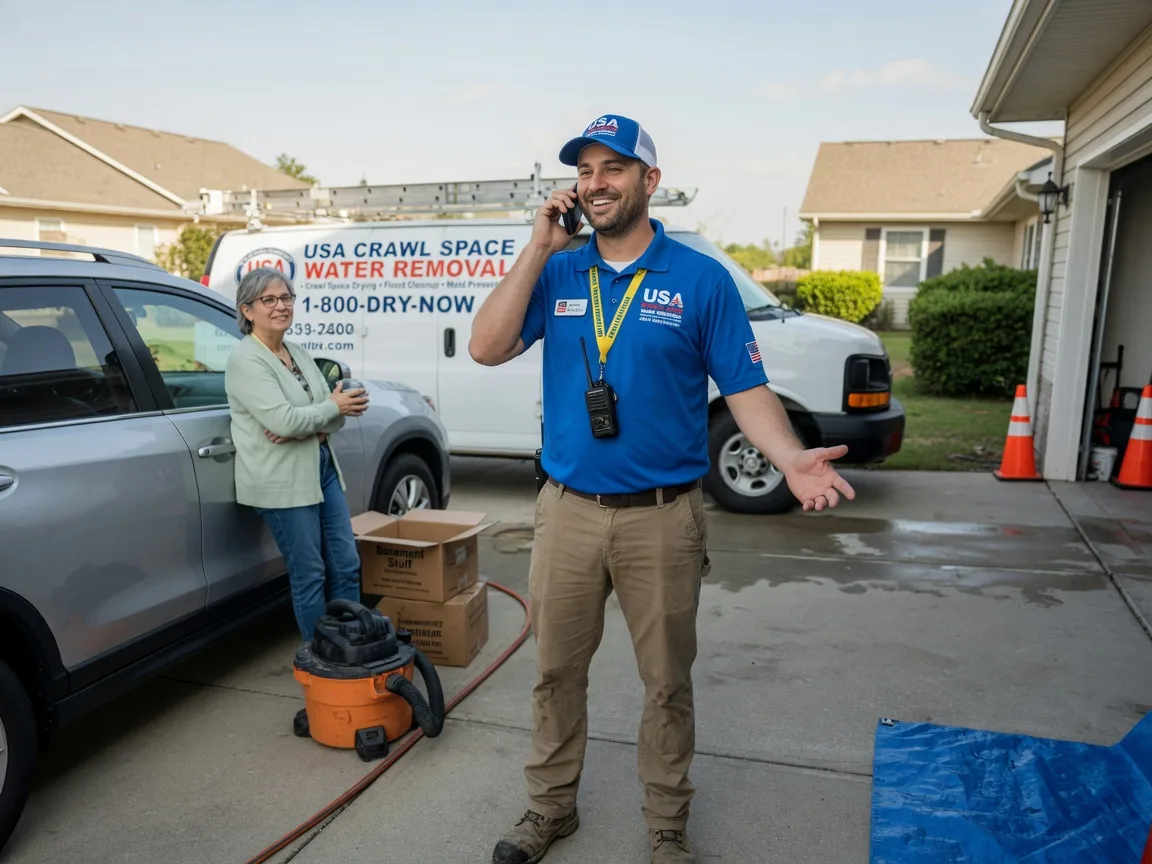 Crawl Space Water Removal Cotter, AR FAQs